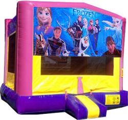 (C) Frozen Girl Bounce House