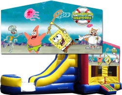 Sponge Bob Bounce Slide Combo (Wet or Dry)