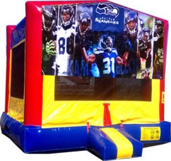 (C) Seattle Seahawks Bounce House