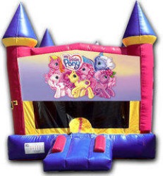 (C) My Little Pony Castle Bounce House