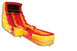 18ft Lava Dry Slide