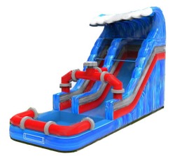 18ft Wave on Top Wet-Dry Slide