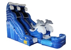 18ft Dolphin Water Slide