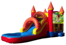Bluey Castle Bounce Slide Combo