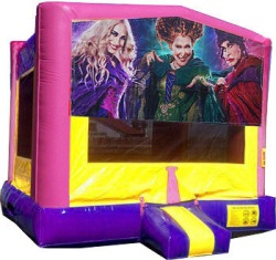 (C) Hocus Pocus Bounce House - Pink