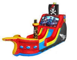 18ft Pirate Dry Slide