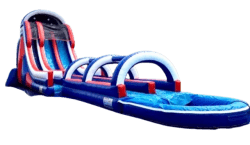 22ft Dual American Water Slide