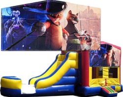 Puss in Boots Bounce Slide Combo